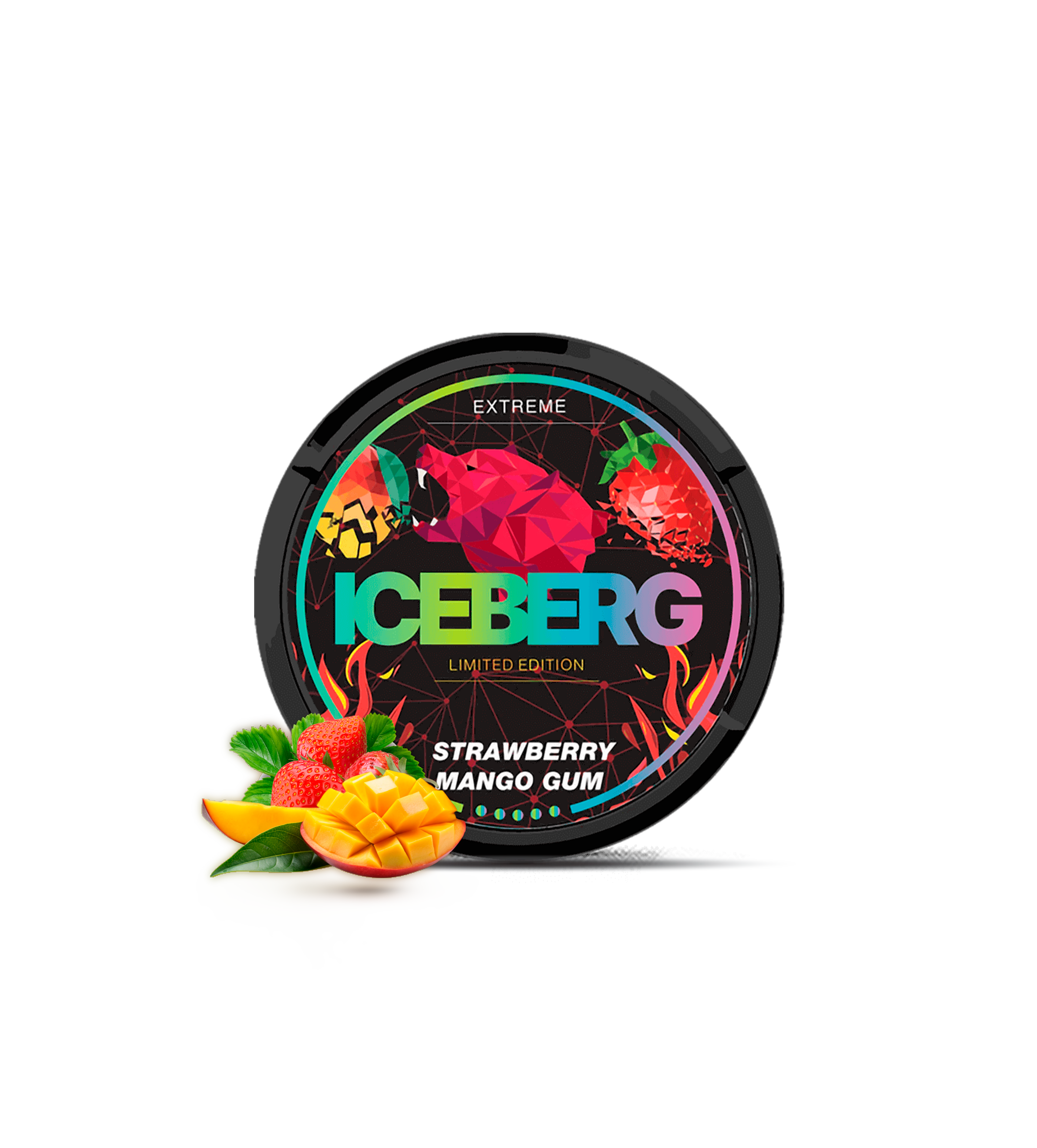 ICEBERG Strawberry Mango Gum 40 mg